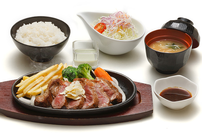 【⼟⽇祝限定】厚切り⽜ステーキ